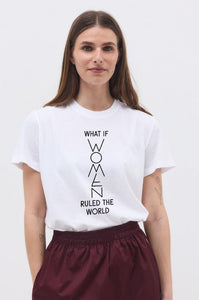 טי WHAT IF WOMEN